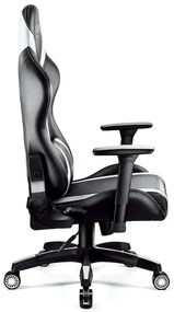 Scaun gaming Diablo X-Horn 2.0 Normal Size: Negru-alb Diablochairs