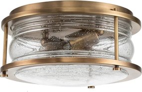 Quintiesse QN-ASHLANDBAY-F-NBR-BATH - Plafonieră de baie ASHLAND 2xE27/60W/230V IP44