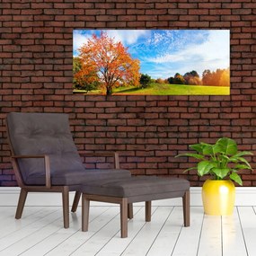 Tablou - Peisaj de toamnă (120x50 cm)