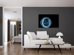 Tablou cu picături de gheață (90x60 cm)
