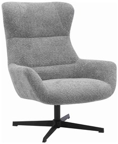 Bescia fotoliu cu funcție pivotantă, gri închis