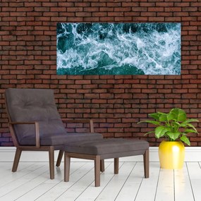 Tablou - Valuri oceanice (120x50 cm)