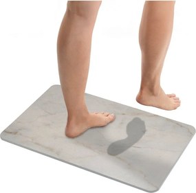 Covoraș de baie taupe din diatomit 39x60 cm Itamos – Wenko
