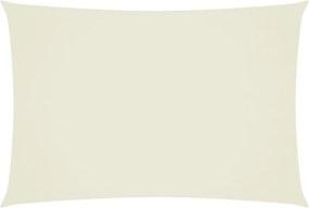 vidaXL Parasolar, crem, 3x5 m, țesătură oxford, dreptunghiular