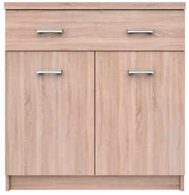 Cabinet TOPTY 1D4S tip 19, stejar Sonoma