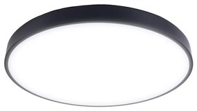 Plafonieră LED dimabilă LED/40W/230V 3000-6500K d. 40 cm negru + telecomandă