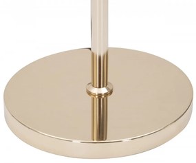 Lampadar auriu/roz din metal, Soclu E27 Max 40W, ∅ 40 cm, Krista Mauro Ferretti