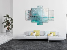 Tablou - pictură abstractă în ulei (150x105 cm)