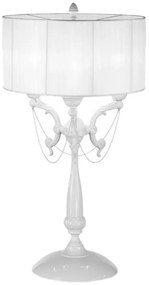 Lampa de masa LUX design clasic realizata manual Ginevra