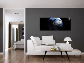Tablou planetei Pământul (120x50 cm)