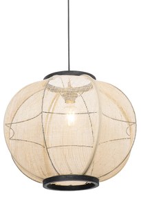 Lampa suspendată inteligentă maro 48 cm, inclusiv Wifi G95 - Rob