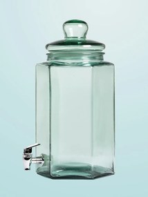 Dispenser de bauturi, din sticla reciclata, 6.5L, Beve