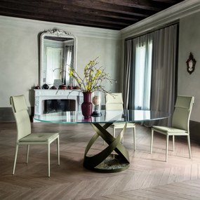 Masa ovala eleganta design LUX Capri 220x120cm