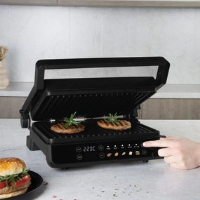 Grill electric sandwich maker Berlinger Haus BH 9781, negru-roz