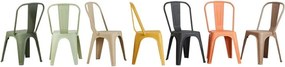 Scaun de exterior design industrial Loft maro
