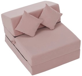 Scaun pliant/saltea PELOS, rozu