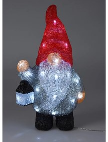 Decorațiune Elf de Crăciun cu lumină LED, 39 x 21 x 13,5 cm