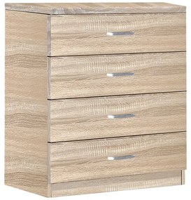 Dulap cu sertare Killian Pako World Sonoma 80x40x80 cm