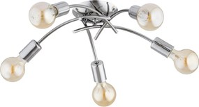 Lustră aplicată TORIZO 5xE27/15W/230V crom lucios