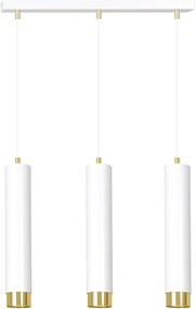 Emibig Kibo lampă suspendată 3x30 W alb 642/3