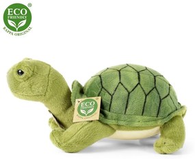 Jucărie pluș Rappa Broască țestoasă Agata verde, 25 cm ECO-FRIENDLY