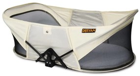 442153 DERYAN Pătuț călătorie pop-up Infant Baby Luxe, cu plasă insecte, crem
