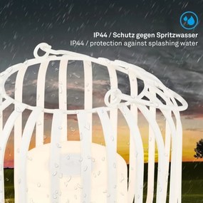 Lampă LED reîncărcabilă dimabilă de masă Brilo LED/2W/5V IP44 alb