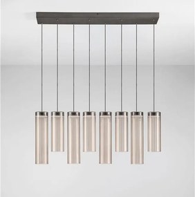 Lustra cu 8 pendule LED BRIELLE