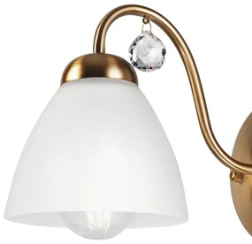 Lustră aplicată MIRANDA 5xE27/60W/230V aurie