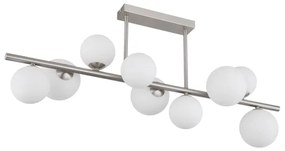 Lustră LED pe tijă RIHA 9xG9/3W/230V crom Globo 56140-9D