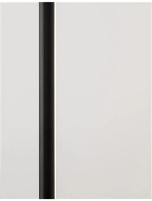 Lampa LED podea/tavan design modern deosebit ELETTRA negru