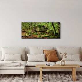 Tablou cu pădurea fermecată (120x50 cm)