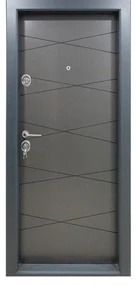 Usa metalica de apartament cu izolatie si vizor Novo Doors First Class NDS310, Deschidere Stanga Dreapta, Dimensiune 200X88 cm, Tabla 1.2 mm, Kit