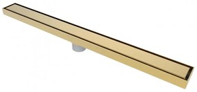 Rigola Dus Faiantabila, Bronz Antichizat,55x 500 mm