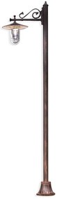 Stalp clasic pentru exterior realizat manual GENOVA, H-220cm