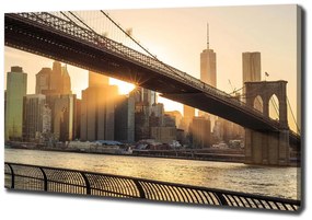 Pictură pe pânză Podul brooklyn