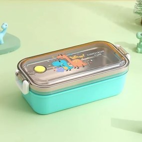 Cutie pentru alimente ,   Lunch Box copii, 350 ml, 1 compartiment, interior inox