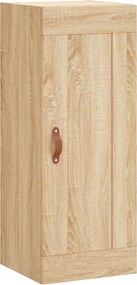 vidaXL Dulap de perete, stejar sonoma, 34,5x34x90 cm, lemn prelucrat