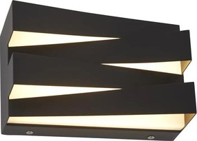 Searchlight SECTION LED 86410BK - Aplica de perete LED, 18W, 230V, neagră