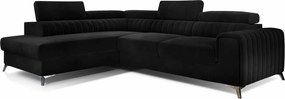 Colțar lemn masiv Lisbon Material Mat Velvet 99 Mobarta