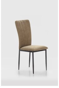 Scaune de dining kaki 4 buc. Holly – Marckeric