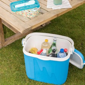 Geantă frigorifică Curver M 20L albastru-alb