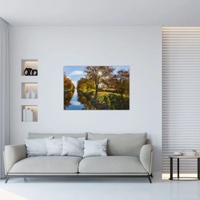 Tablou cu canal de apă (90x60 cm)