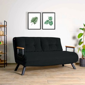 Canapea pat Sando 2 Negru
