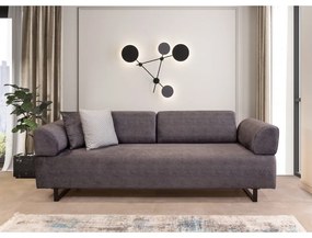 Canapea cu 3 Locuri Infinity with Side Table - Anthracite 220 X 90 X 80