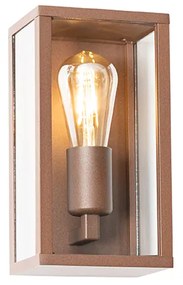 Aplică industrială maro ruginiu 26 cm IP44 - Charlois