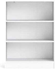 Bibliotecă Tvilum Basic, 79x107 cm, alb