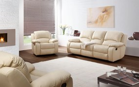 Canapea lemn masiv OPERA, 220 × 103 × 100 cm