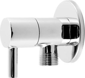 Robinet coltar ceramic FDesign Kleome rotund crom lucios 1/2\"x1/2\"