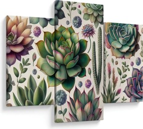 Tablou - Plante suculente (90x60 cm)
